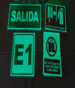 señalizaciones viales fotoluminicentes